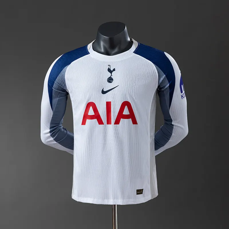 Tottenham Hotspur Koszulka domowa długi rękaw 2025/26