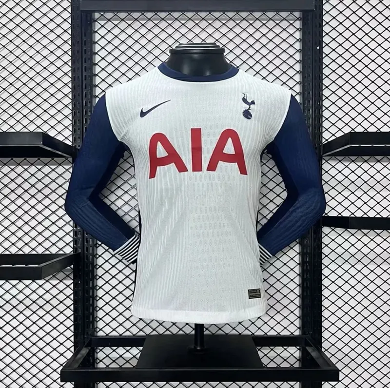 Tottenham Hotspur Home Long Sleeve Shirt &mdash; front view