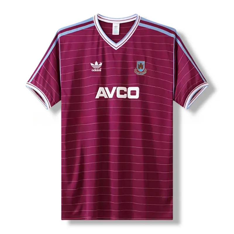 West Ham United Home Shirt 1986 &mdash; front view